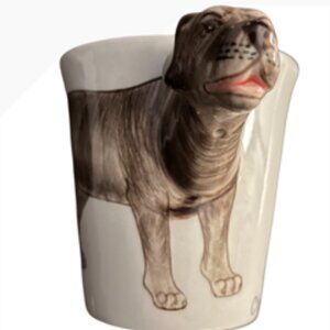 Chocolate Lab Blue Witch Ceramic Mug